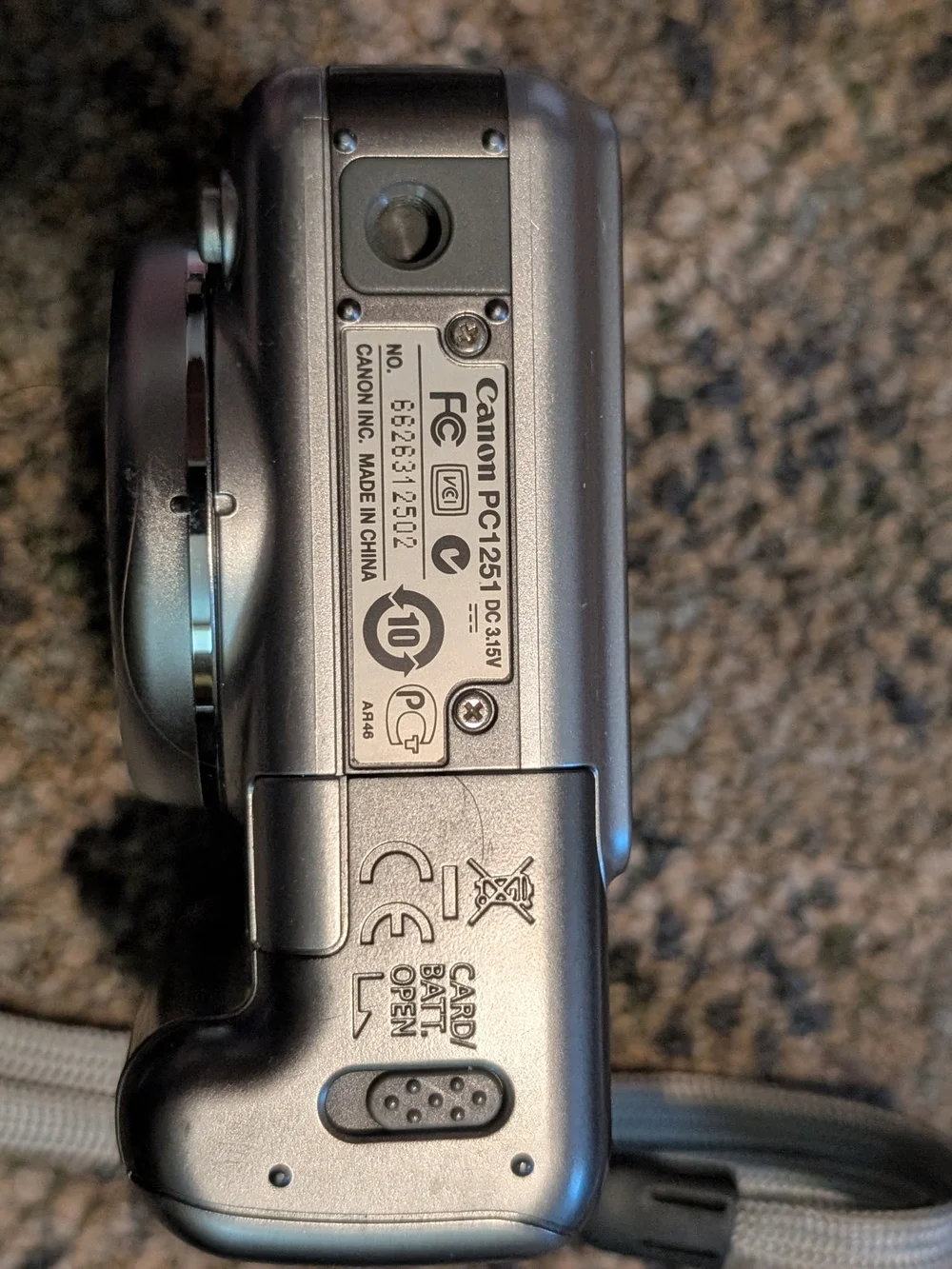 Canon PowerShot A720 IS Digital Camera - Silver